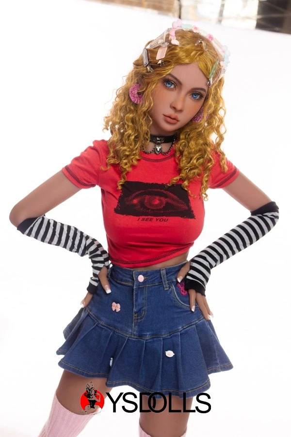AIBEI 158cm Liebespuppe Lebensecht Zierlich