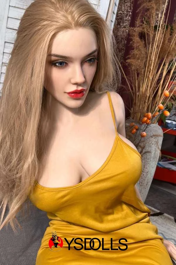 Realing Liebespuppe Lebensecht 167cm blond